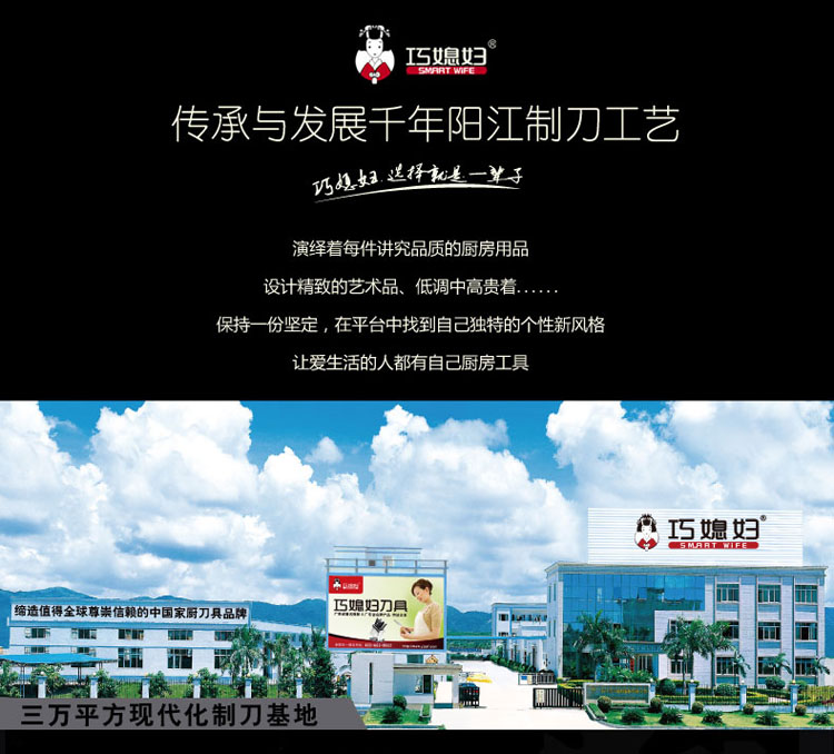 
                                        【巧媳妇总部发货】阳江巧媳妇家用剪刀 办公剪不锈钢文具剪 手工剪刀 剪彩结婚剪W-003                