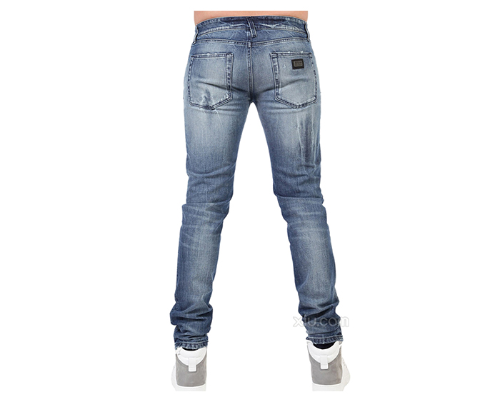dolce&gabbana 2015春夏 男士休闲牛仔裤g647ld 蓝色 44
