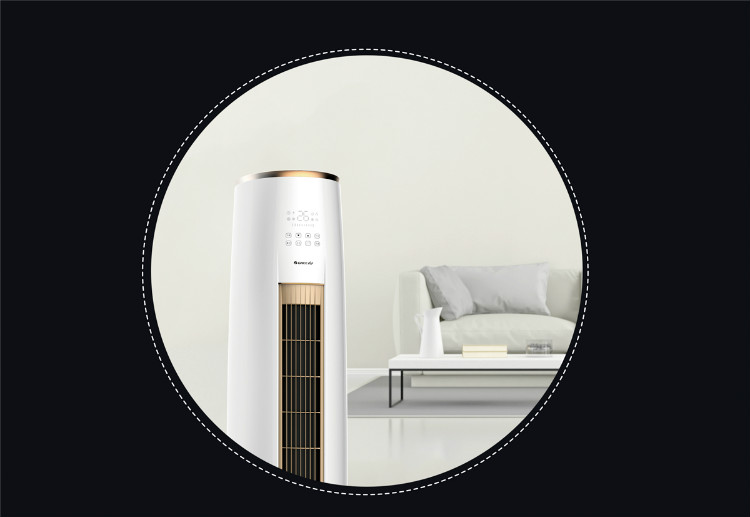 格力3匹i畅变频圆柱式家用冷暖空调(皓雪白) kfr-72lw/(72553)fnhab