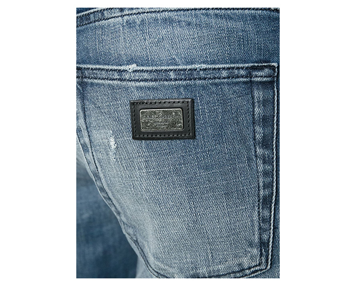 dolce&gabbana 2015春夏 男士休闲牛仔裤g647ld 蓝色 44