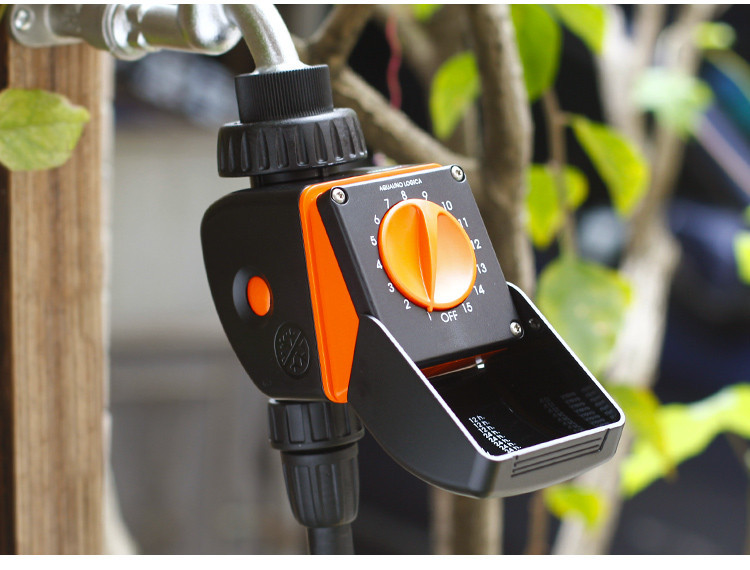 中硅 花园自动浇花器/免编程定时器/ 98422定时浇水器 6分内牙进水