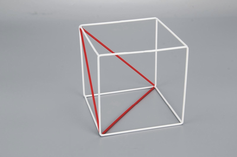 高中立体几何模型框架大号单个版 正方体 数学教具教仪 几何模具 正方