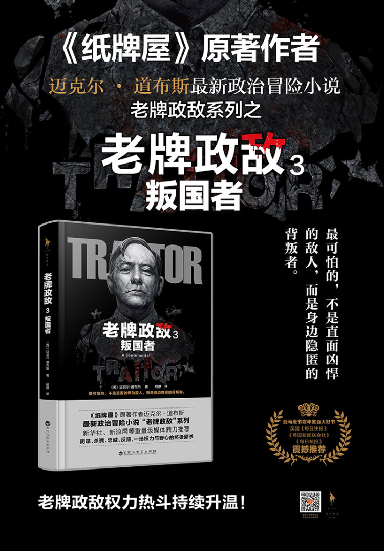 老牌政敌3 叛国者 [英]迈克尔·道布斯