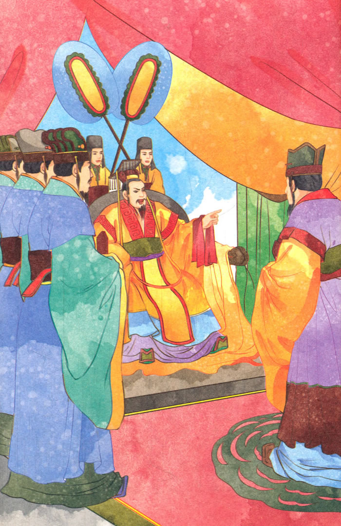 美的成长乐园:东周列国(彩绘版) (明)冯梦龙,李晨森绘 百花文艺出版社