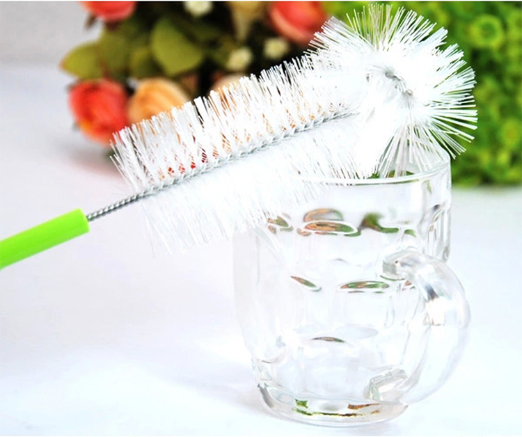 茶花(chahua)4420 长柄转动瓶刷杯刷 随机色5个装/包(5个起售)