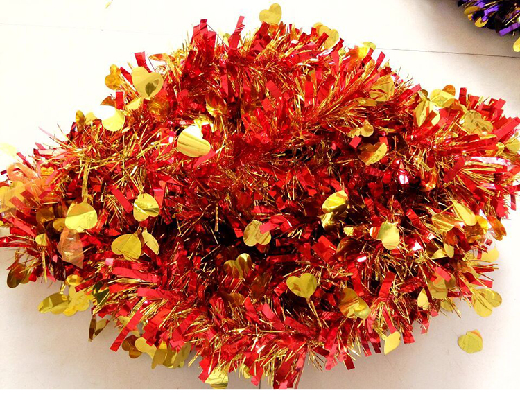 七日爱(qiriai) 毛毛条拉花彩条装饰挂饰节日婚庆饰品开业典礼生日