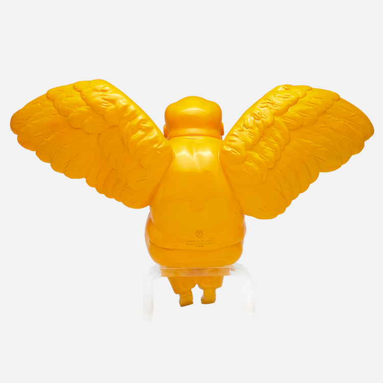 所在礼品/稀奇艺术雕塑艺术家瞿广慈《彩虹天使-虹》天使造型创意桌面