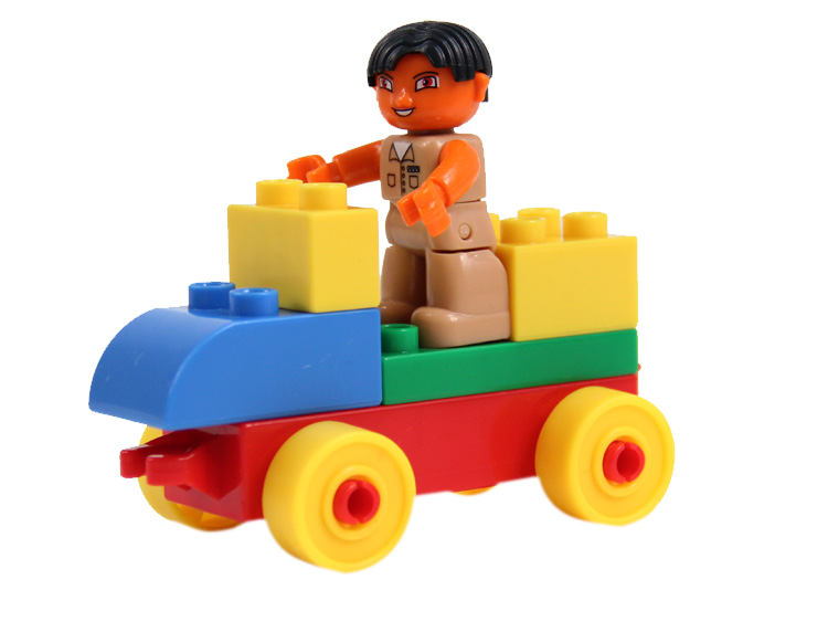 大颗粒拼插积木 110大块 乐高式拼装积木 abs塑料 儿童益智玩具yy0841