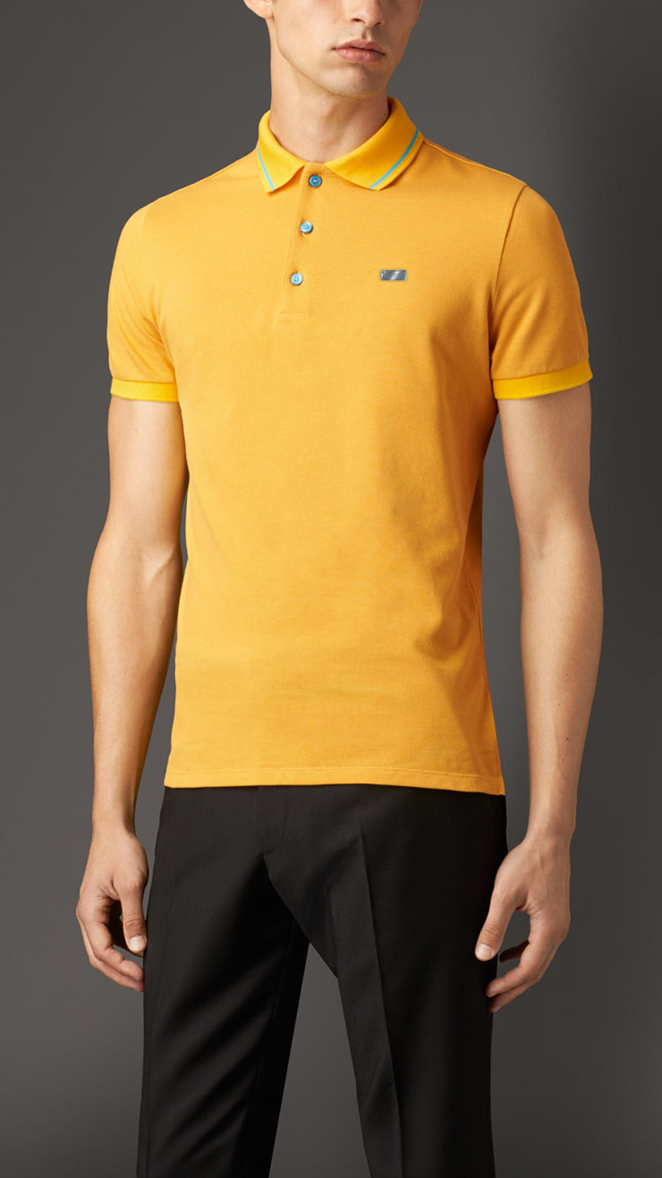 burberry london/巴宝莉 新款 男士商务休闲经典纯棉短袖polo衫 t恤衫