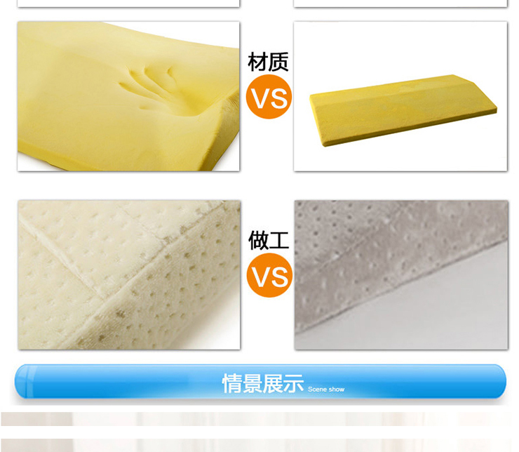 
                                        乐之小镇 记忆棉腰枕 三角靠垫靠枕 缓解腰部疲劳腰靠 孕妇用的腰垫 藏青色                