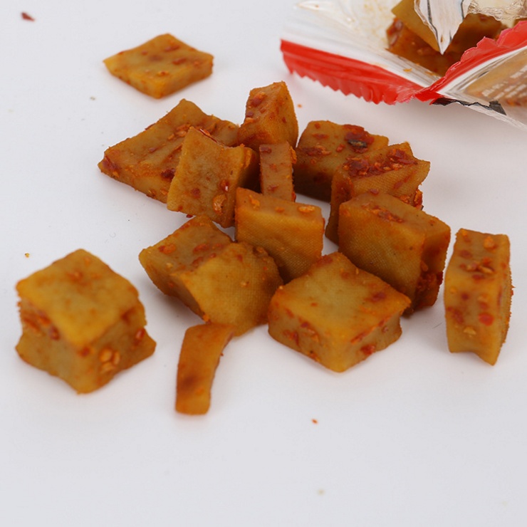 颗颗香豆干四川特产 粒粒香麻辣 五香硬豆腐干500g 五香味500g 1份_ 5