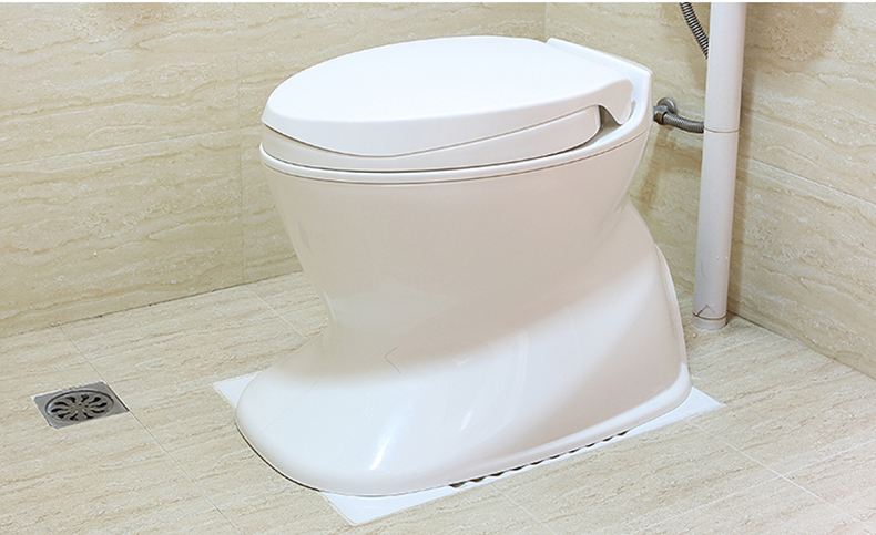 kulife仿真陶瓷移动马桶孕妇坐便器老人病人坐便椅塑料便携两用座便凳