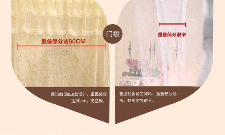 维洁U型拉幕式导轨伸缩蚊帐落地不锈钢宫廷钓鱼竿蚊帐支架不打墙 珍珠白32mm 1.5m床