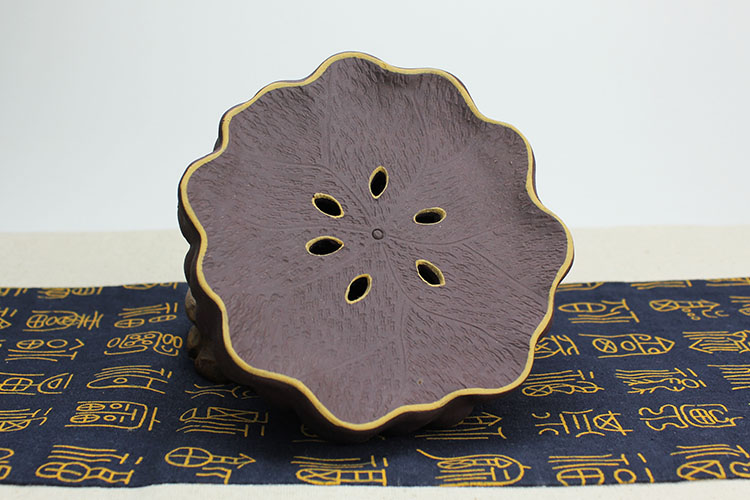 宜兴紫砂壶托壶架茶壶底座养壶托养壶器 茶壶茶具配件 正宗紫砂手工制