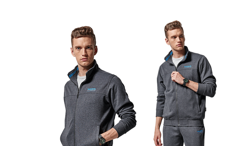 波克运动套装男士秋冬加绒加厚保暖运动服中老年健身跑步服5363yd-tz