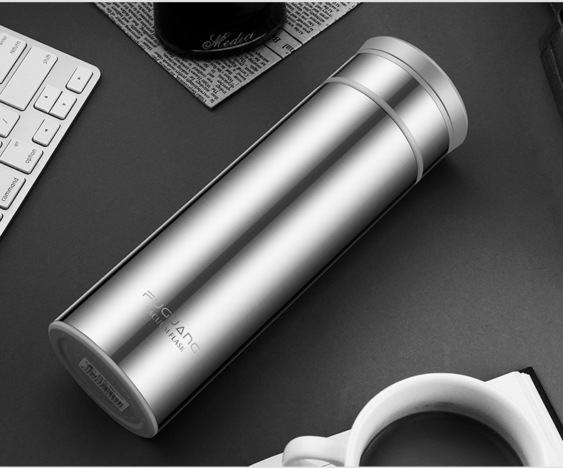 富光保温杯男女士商务304真空不锈钢茶杯办公车载水杯杯子520ml 520ml