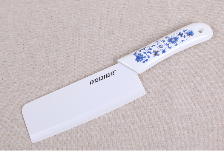 
                                        德利尔（DELIER） 德利尔黑刃陶瓷刀陶瓷刀切菜刀切片刀 厨房刀具 6.5寸礼盒装 黑瓷  S-FH-C6.5黑瓷                
