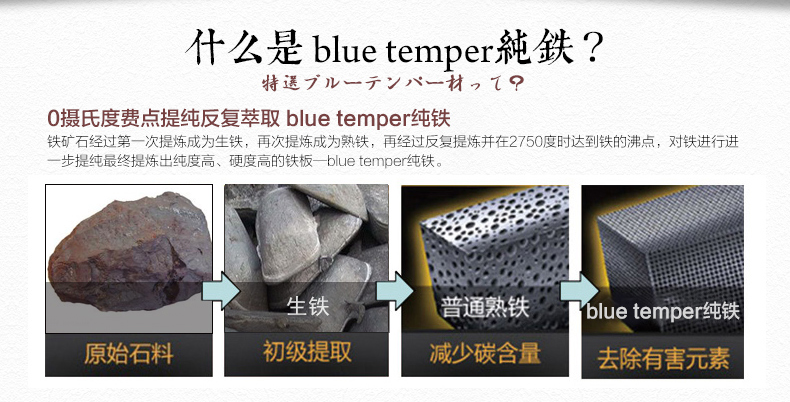 
                                        五福源仕日本进口铁锅加大炒锅健康无涂层炒锅物理不粘33cm 黑色 33cm                