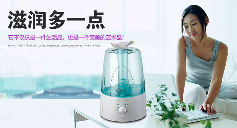 
                                        浩奇香薰机空气加湿器5L大容量 家用 办公室空调空气加湿器 静音 创意大喷雾 浅绿色                