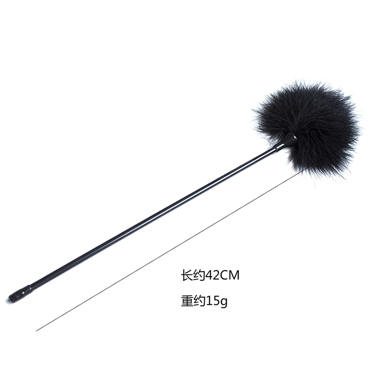 hottime 前戏调情毛绒羽毛棒挑逗棒 sm夫妻情趣用品男女用器具sm另类