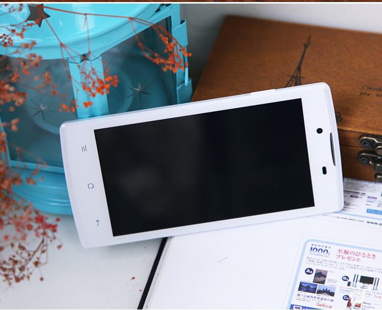 【二手9成新】 oppo 1107 四核cpu 安卓手机 移动4g联通2g 白色 4g无