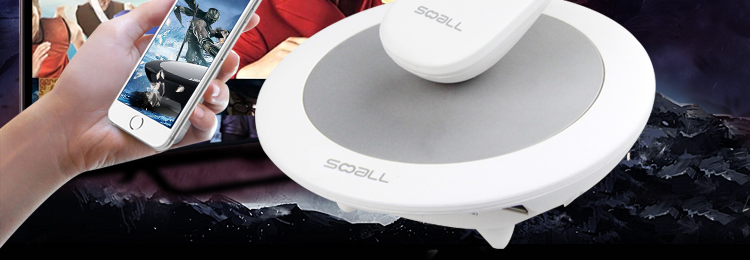 声物（SOOALL）芒果UFO 网络电视机顶盒 四核 4K解码 清无线wifi盒子 黑色