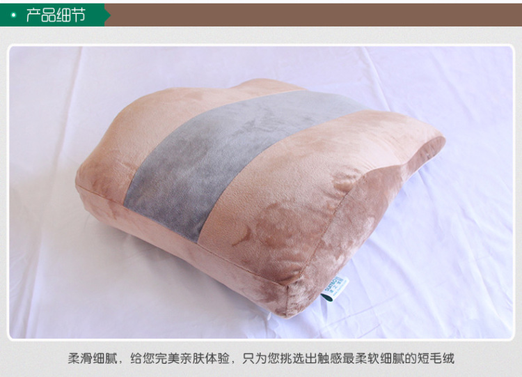 
                                                            椅子靠垫护腰 办公室座椅靠背垫腰椎腰垫腰靠 汽车抱枕靠枕护腰枕 浅灰色                