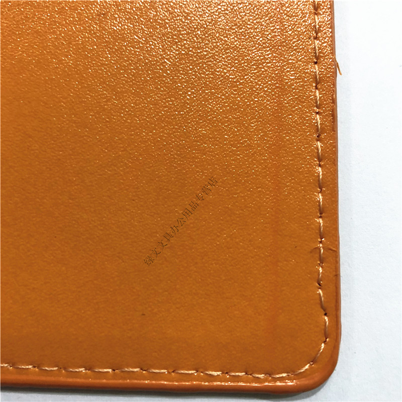 仿皮单面证件卡吊绳工作证员工工作牌挂绳胸卡套厂牌信息证件卡套棕色