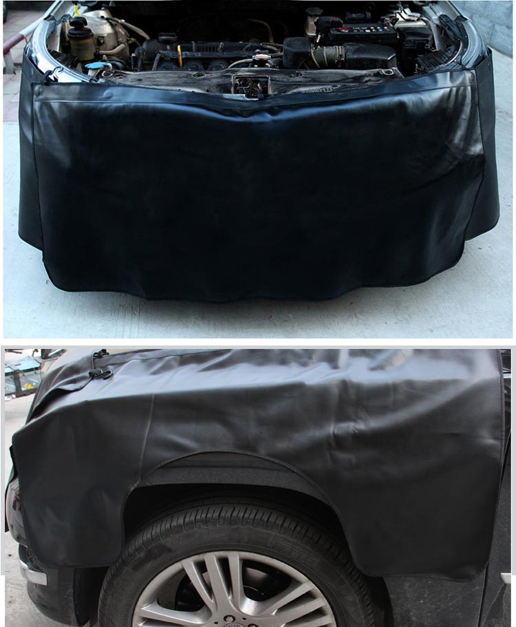 陆人行 汽车维修保护垫保护板保护布 车载叶子板护垫三件套 汽车用品