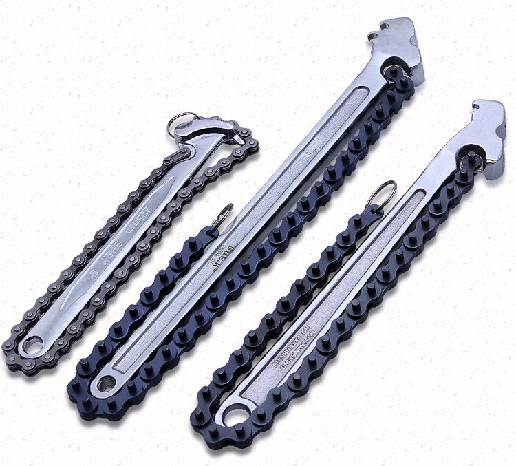 扳手滤芯扳手多功能滤清器链条式扳手扳手水管钳大力钳加粗链条管钳