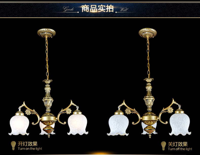 欧式餐厅吊灯 餐厅灯具 会所阳台吊灯 酒店工程灯饰6002 6002-TX2