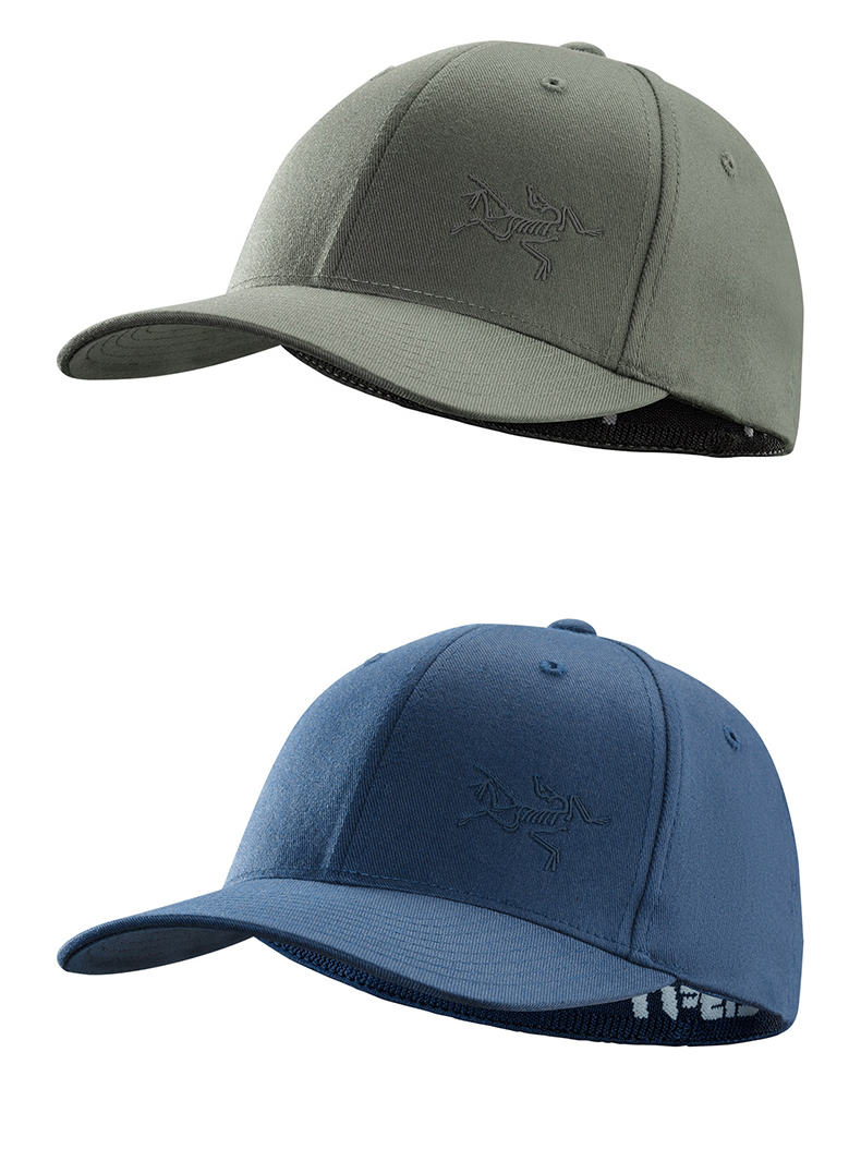 arcteryx/始祖鸟 鸭舌运动帽棒球帽bird cap 7980 l055886/黑色/black