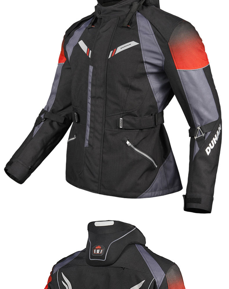 duhan杜汉摩托车骑行服套装男冬季防风防寒保暖摩旅拉力服防摔机车服
