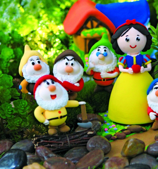 快乐手工玩转黏土 白雪公主(玩具套装)