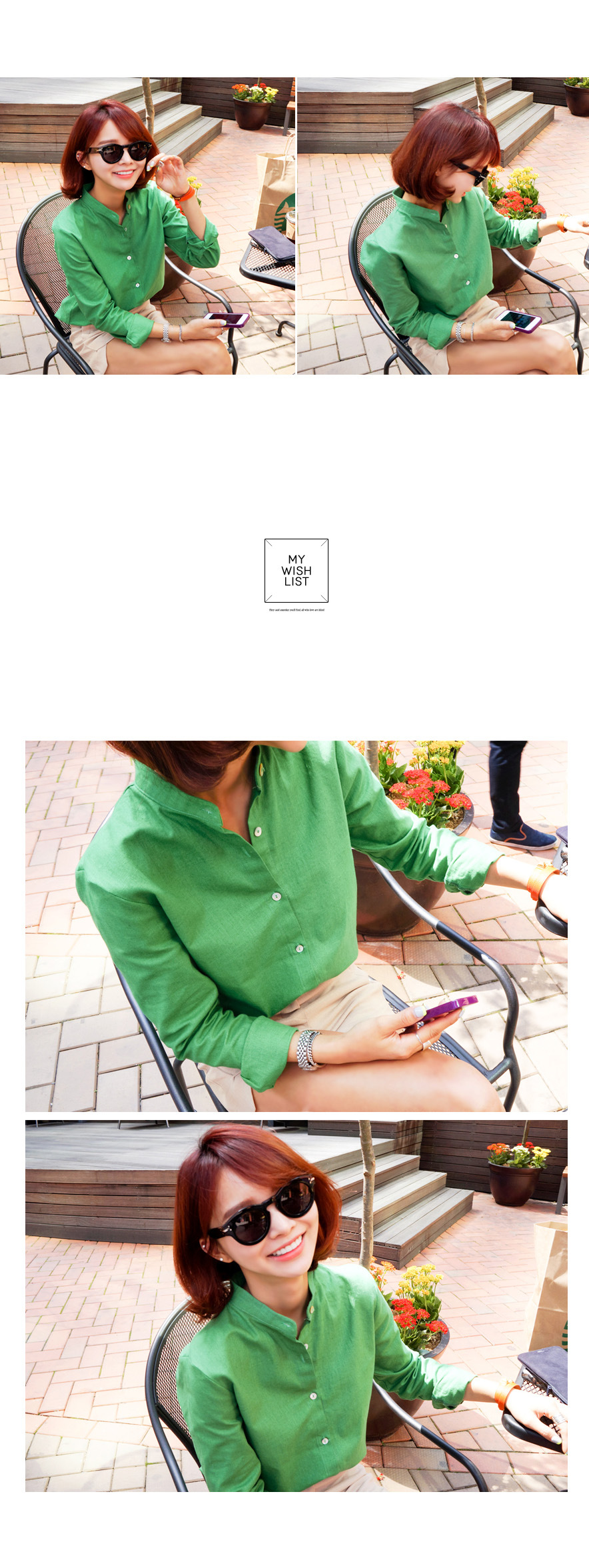 卡斯妮娅2015秋季新款纯棉纯色女式小立领长袖休闲衬衣宽松时尚款KS-3046 天蓝色 M