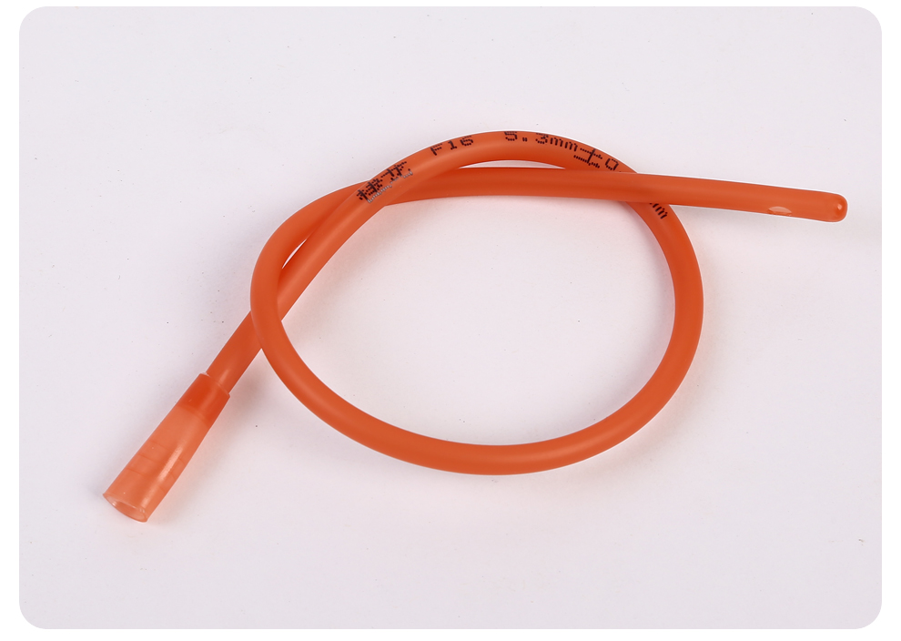 桂龙 一次性使用硅橡胶导尿管 无球囊型 硅胶导尿管 代肛门管 透明款