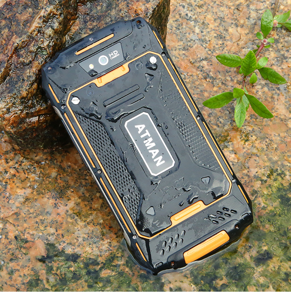 创星(atman) x5 真三防智能手机 全网通 双卡双待 橙色