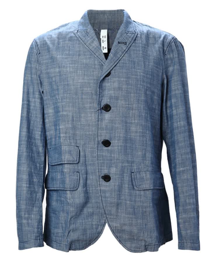 阿玛尼armani男士西装蓝色涤纶混纺a14204m63a34aj15 xl