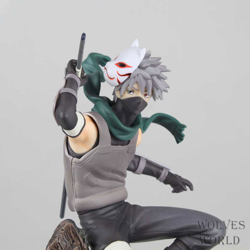 火影忍者 二代卡卡西暗部卡卡西 老师手办模型 模型玩具 动漫手办