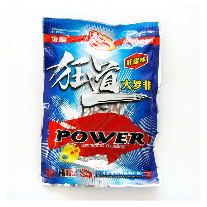 金龙 鱼饵狂道大罗非颗粒窝料/罗非1#粉状肝腥味钓鱼饵饵料 狂道罗非1