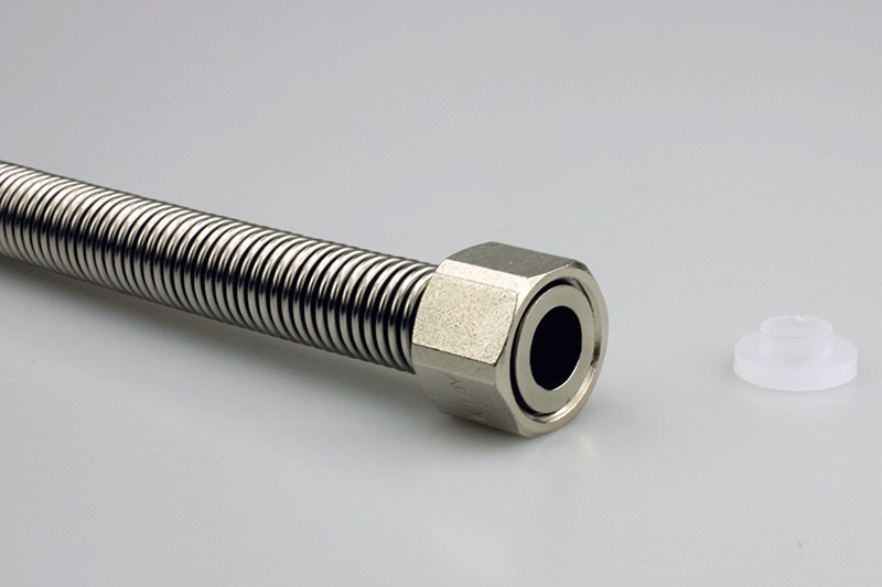 4分304不锈钢波纹管软管冷热进水管热水器龙头马桶大流量防爆水管 10