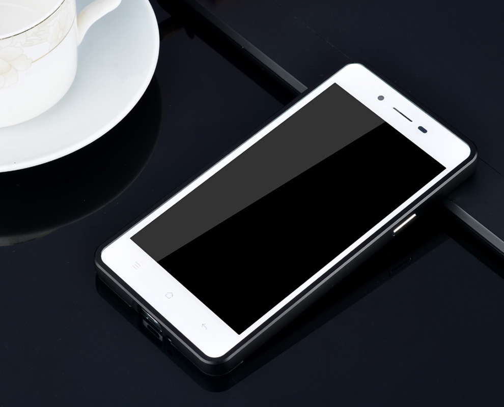 机伴 手机壳保护套金属边框 适用于oppo a51/a51t 金属边框 pc后盖