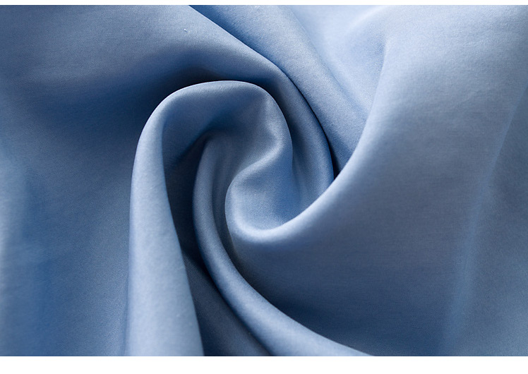 银陶2014年新款秋装桑蚕丝真丝男士衬衫 浅蓝色 m-170无口袋