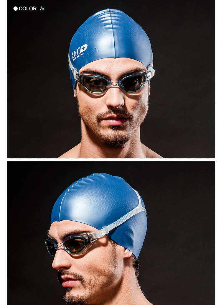 361° 高清防水防雾泳镜男2015夏季款可调节泳镜宁泽涛511529008 黑