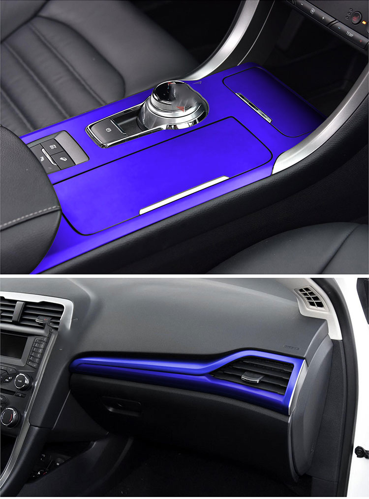 汽车装饰 车身装饰件 享惠油 新款福特新蒙迪欧内饰改装贴纸碳纤维