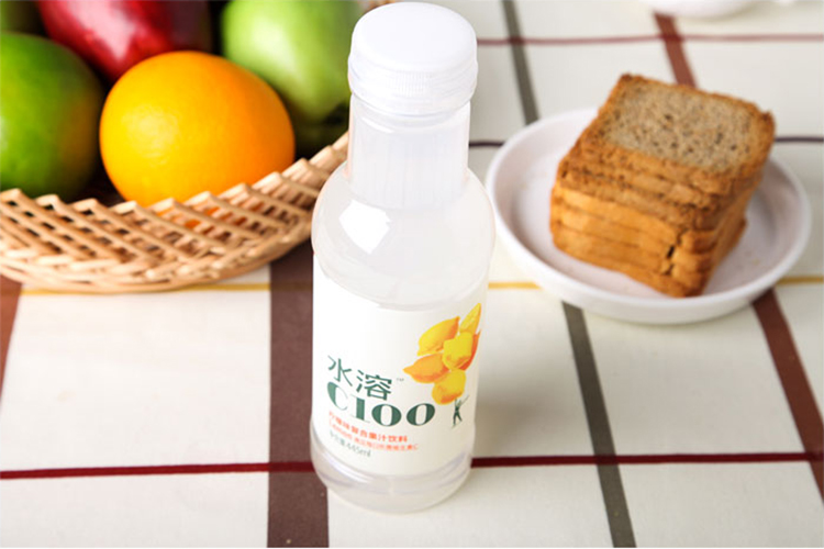 农夫山泉水溶c100柠檬味复合果汁饮料445ml*15瓶/箱 10551