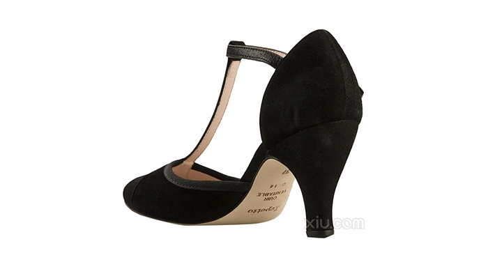 repetto 丽派朵 女士黑色t带中跟鞋 黑色 39.