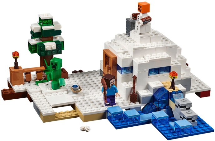 lego乐高我的世界minecraft现代树屋21174