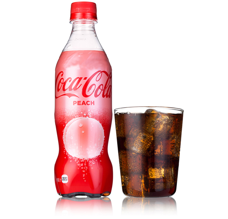 日本进口新品可口可乐 粉色可乐水蜜桃子味网