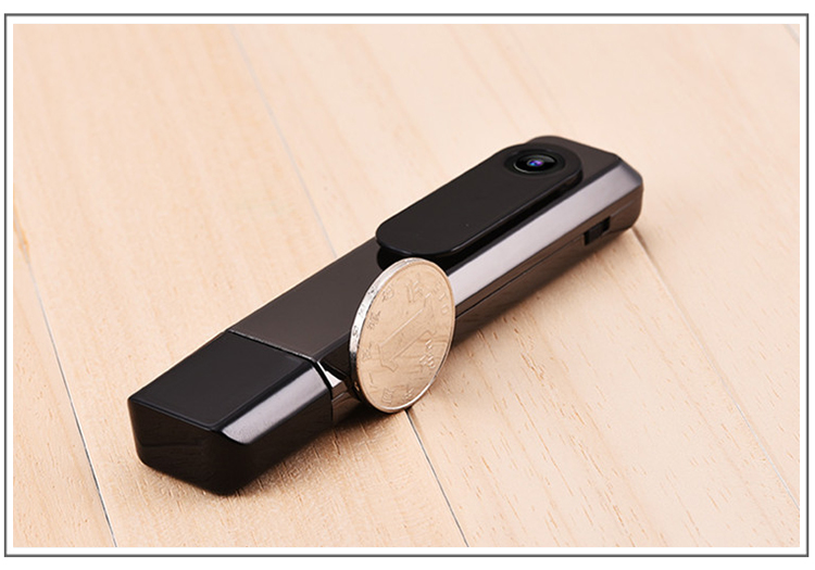 深信安 1080p便携式微型高清摄像机随身携带迷你插卡摄像头家用笔夹式